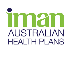 Iman Australian Health Plans logo at Mambourin Doctors.